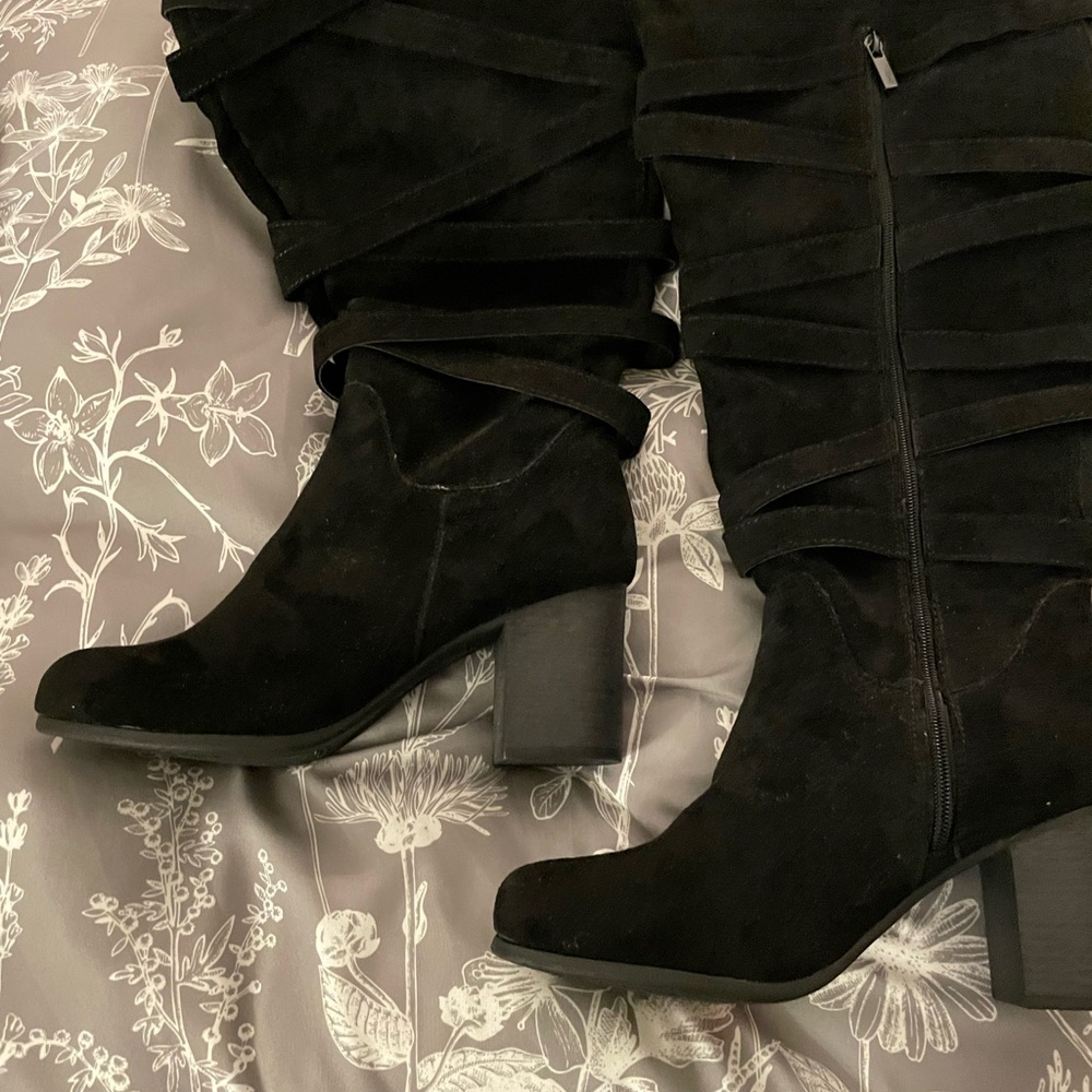 Suede Boots
